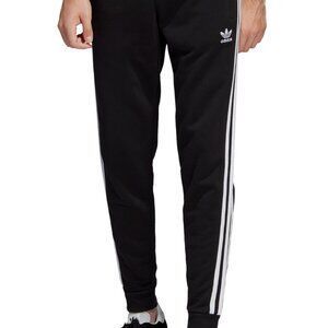 Adidas Men's Originals 3-Stripes Pants Black - Large